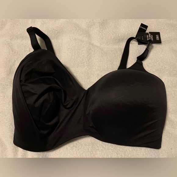 #262 - NWT Torrid Black T-shirt 360 Smoothing Full Coverage Balconette Bra, 36H - Picture 4 of 10